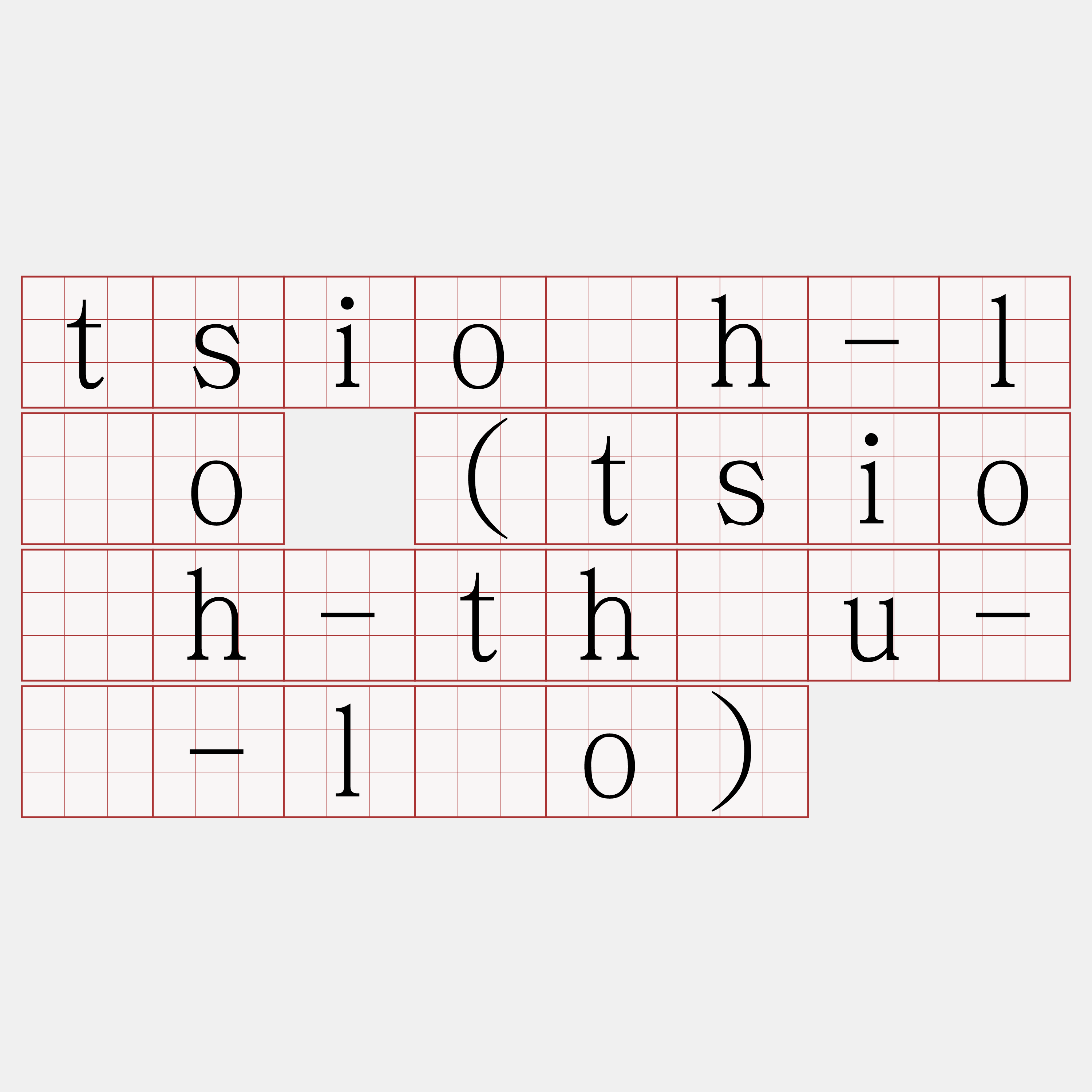 tsio̍h-lōo (tsio̍h-thâu-á-lōo)